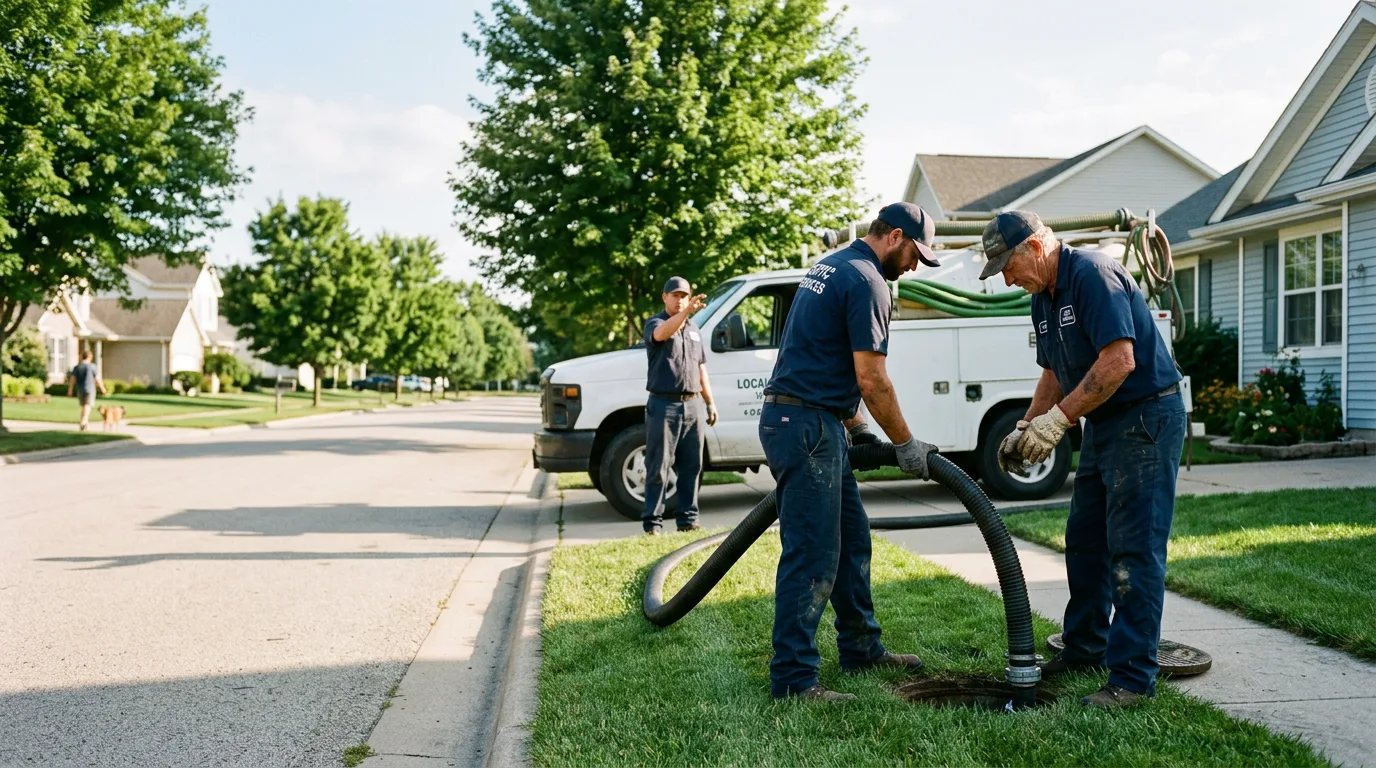 Septic Tank Cleaning in Four States, WV